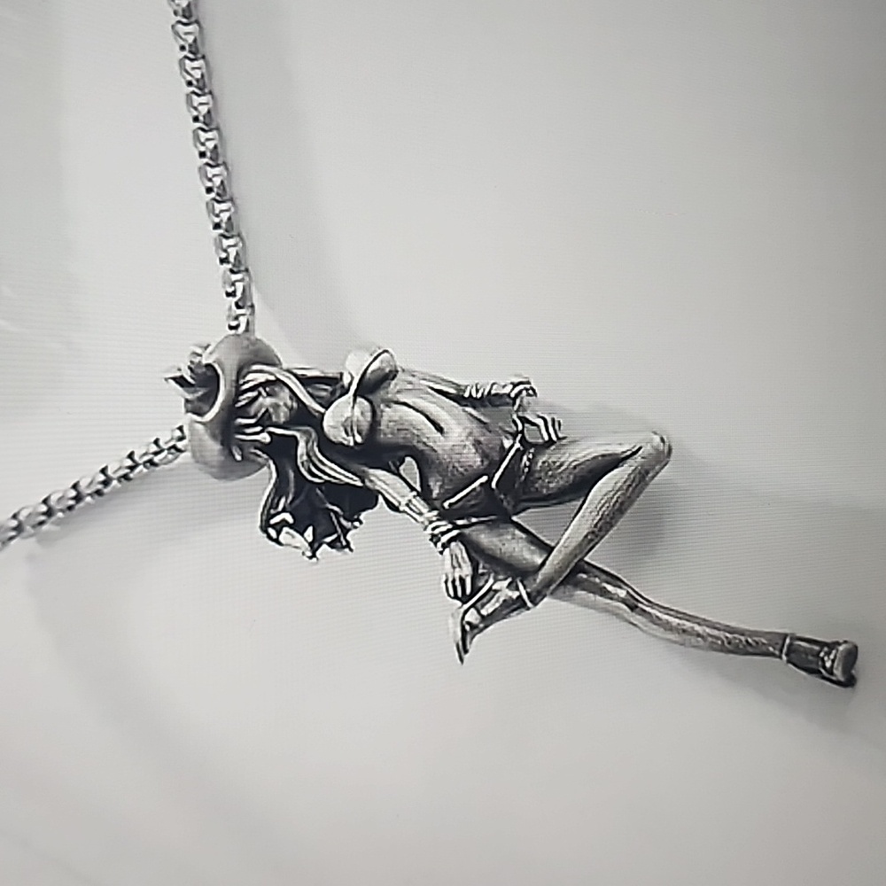 Anime Sexy 🌟 Cowgirl 🐎 Necklace